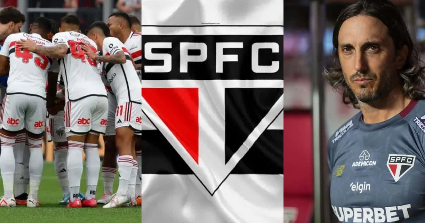 Luis Gustavo, Ferreira e +7 estão FORA no São Paulo - Foto: Montagem