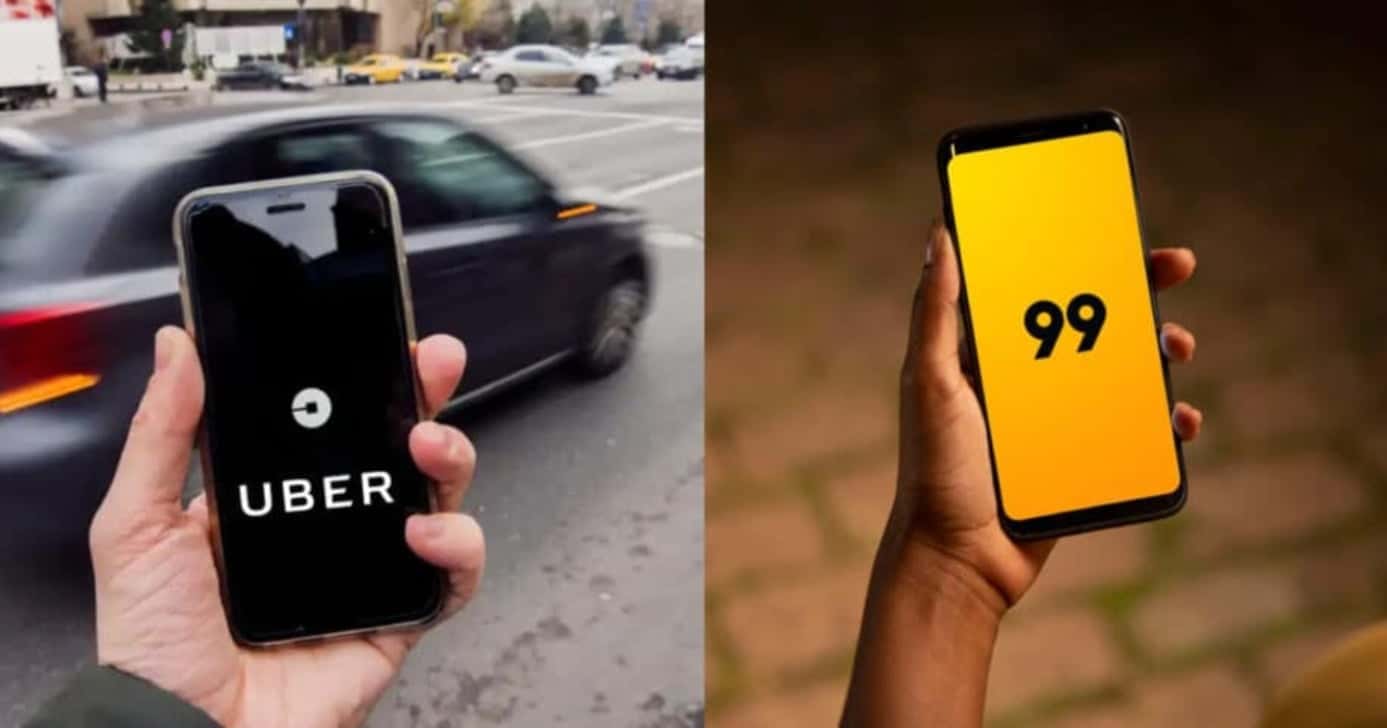 Anúncio da Uber confirma novo serviço pra esmagar 99 - Foto: Montagem