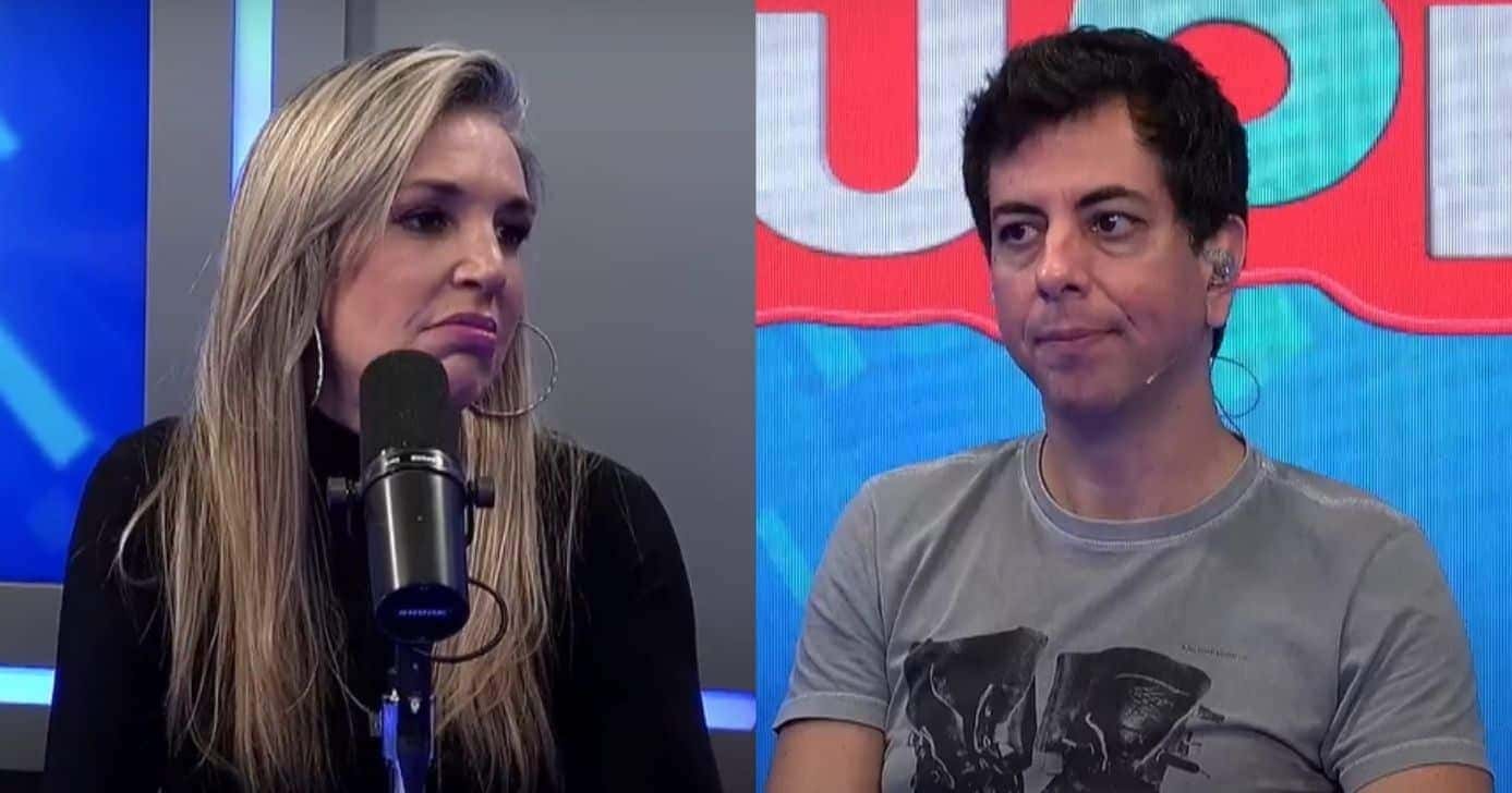Cíntia Lima e Beby no Chupim (Foto: YouTube)