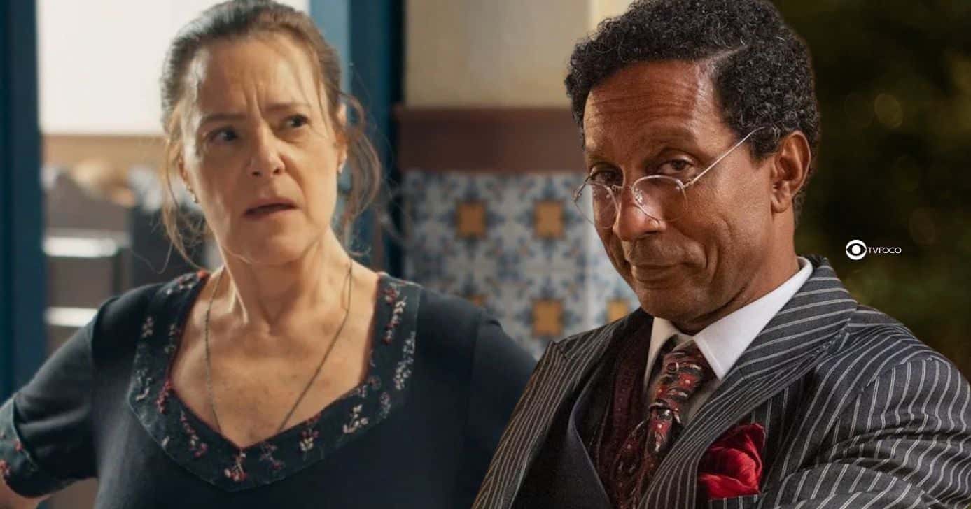 Cunegundes e Asdrúbal em Êta Mundo Melhor! (Foto: Reprodução / Globo / Montagem TV Foco)