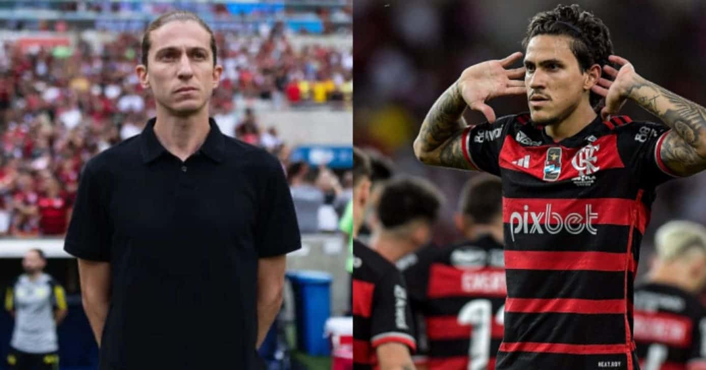 Filipe Luís e Pedro - Montagem / TV FOCO