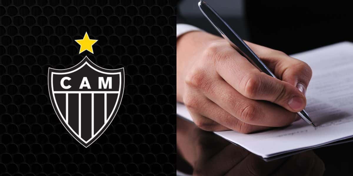 Atlético-MG acaba de confirmar novo reforço para Cuca (Reprodução: Montagem TV Foco)