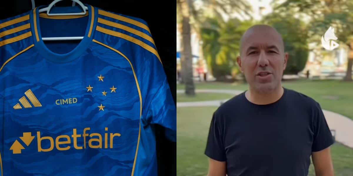 Jardim comunicado com craque fora no Cruzeiro (Reprodução: Instagram)