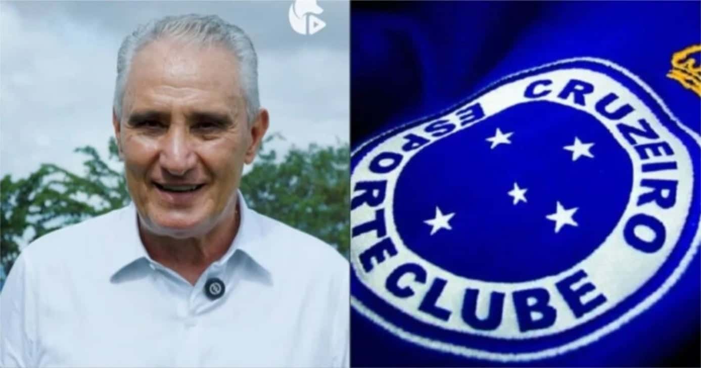Tite no Cruzeiro - Montagem/TV FOCO