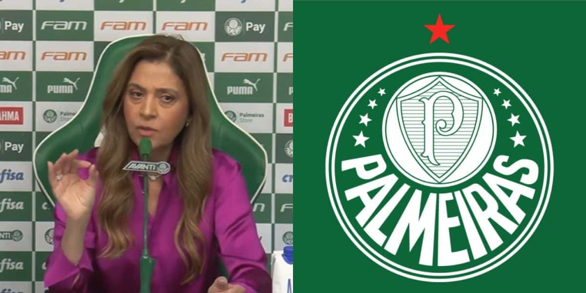 Leila Pereira no Palmeiras (Reprodução: TV Palmeiras / Youtube)
