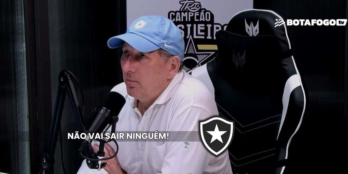 Foto - Montagem TV Foco/ Reprodução Youtube - Botafogo TV