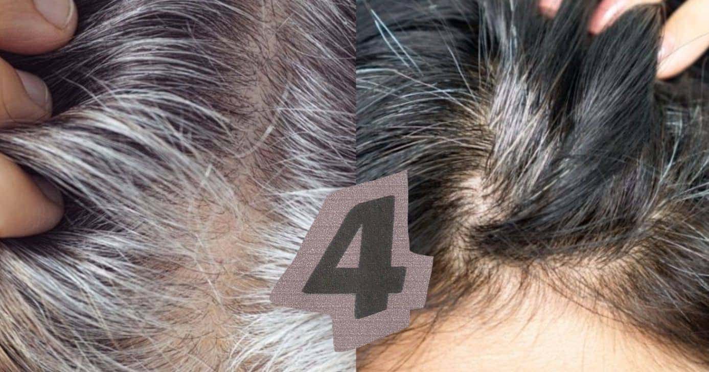 Adeus, grisalho: Mistura com 4 ingredientes deixa o cabelo moreno até a raiz (Foto Reprodução/Montagem/TV Foco/Canva/Paola)