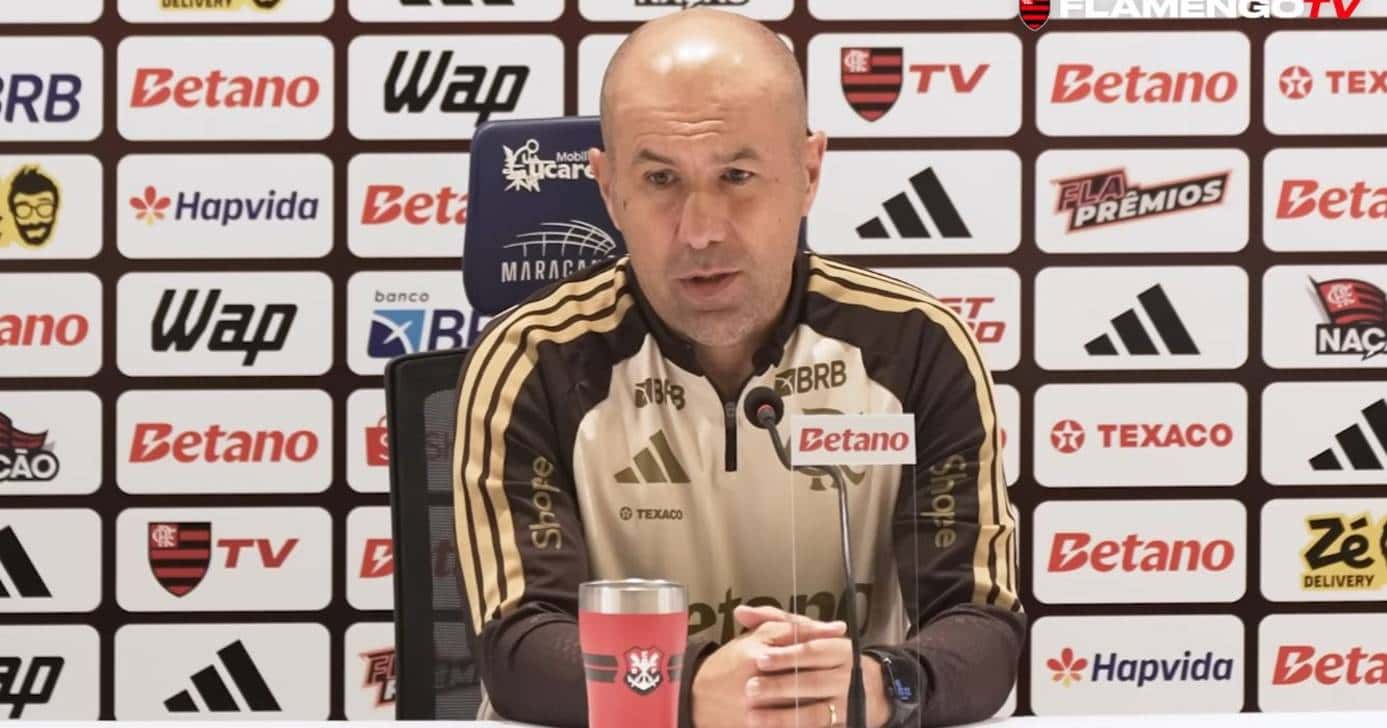 Leonardo Jardim, treinador do Flamengo (Foto: Reprodução/YouTube)