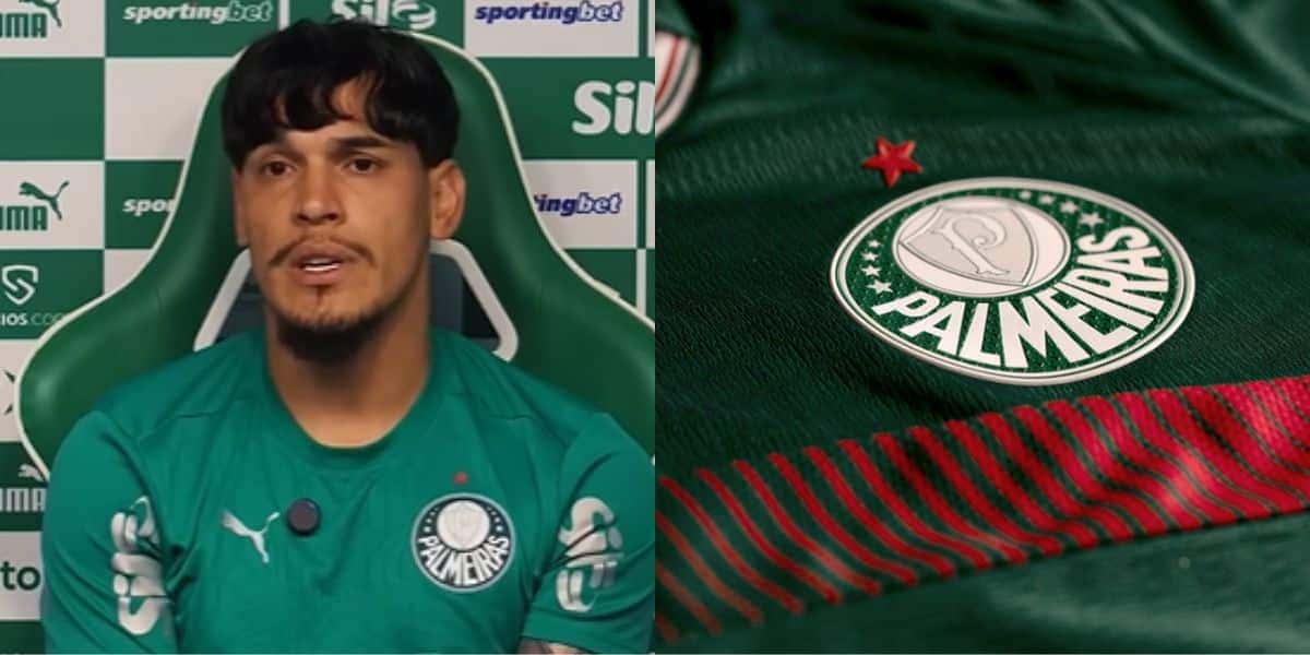 Gustavo Gómez no Palmeiras (Reprodução: Youtube)