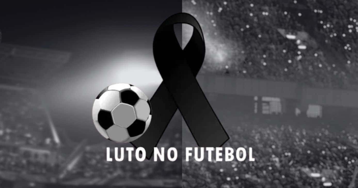 Ilustração de morte durante partida de futebol (Foto: Reprodução / Canva / Montagem TV Foco)