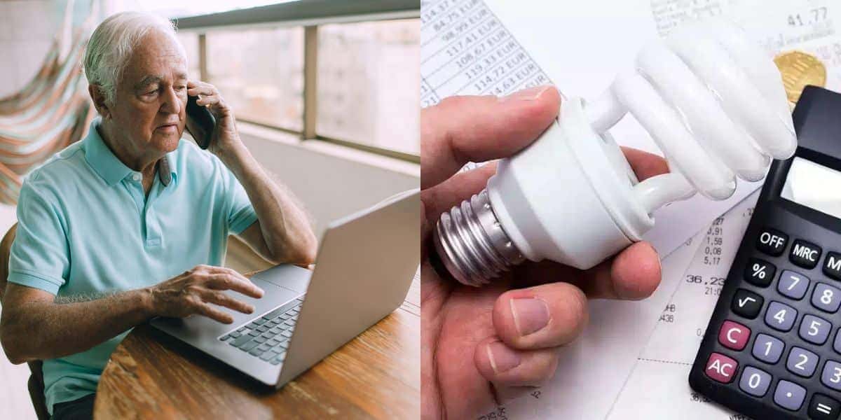 2 atitudes garantem isenção dos idosos 60+ na conta de luz (Reprodução: Montagem TV Foco)