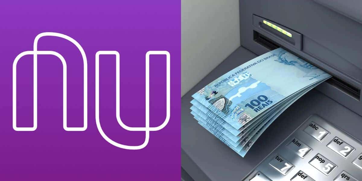 Nubank emite alerta para quem quer sacar dinheiro (Reprodução: Montagem TV Foco)