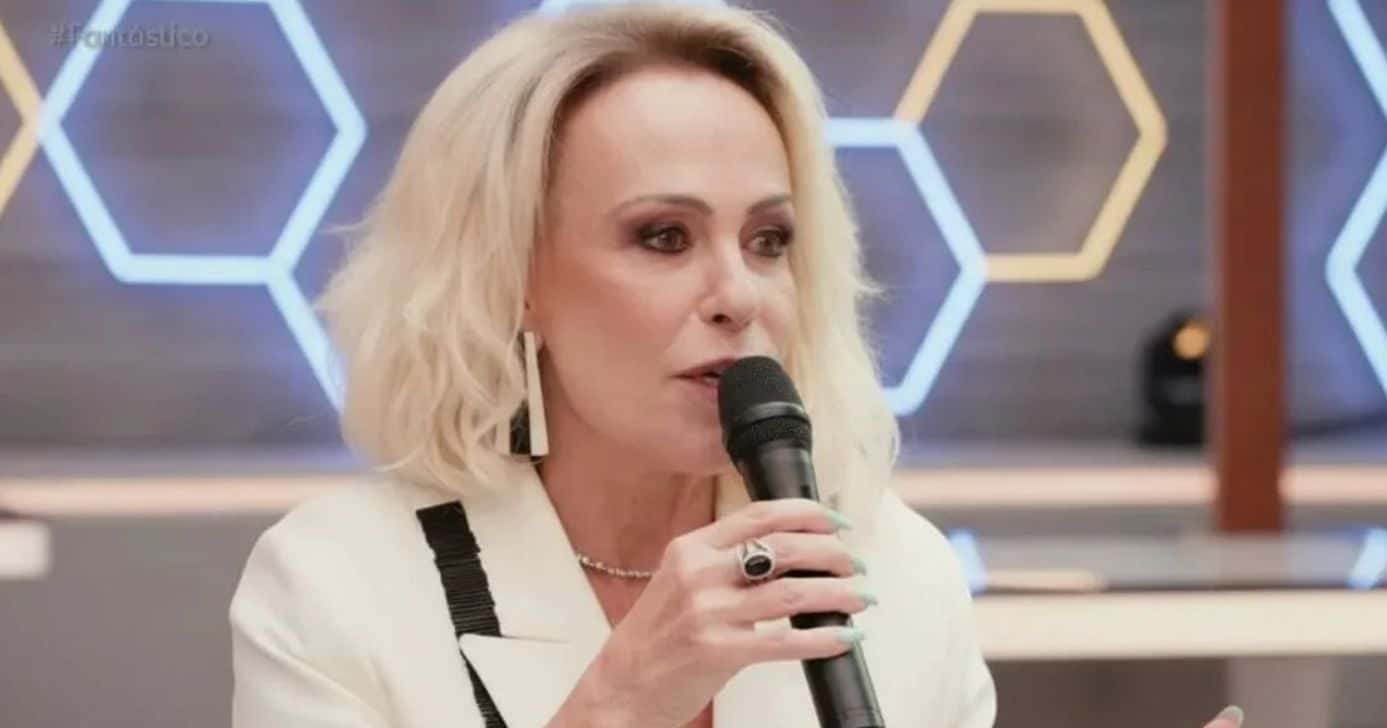 Ana Maria no Fantástico (Foto: Reprodução / Globo)