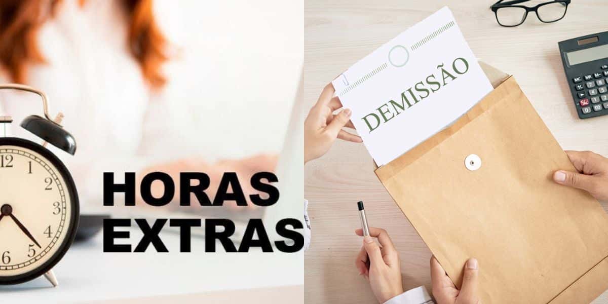 Hora extra pode gerar demissão por justa causa (Reprodução: Montagem TV Foco)