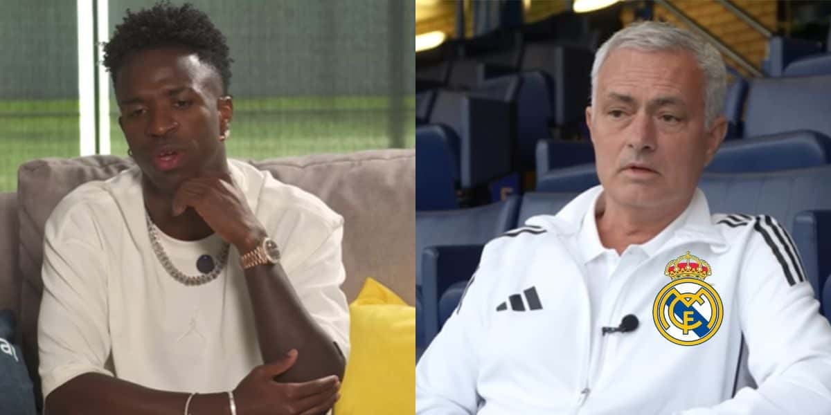 José Mourinho decide sobre futuro de Vini Jr no Real Madrid (Reprodução: Cazé TV / Youtube)