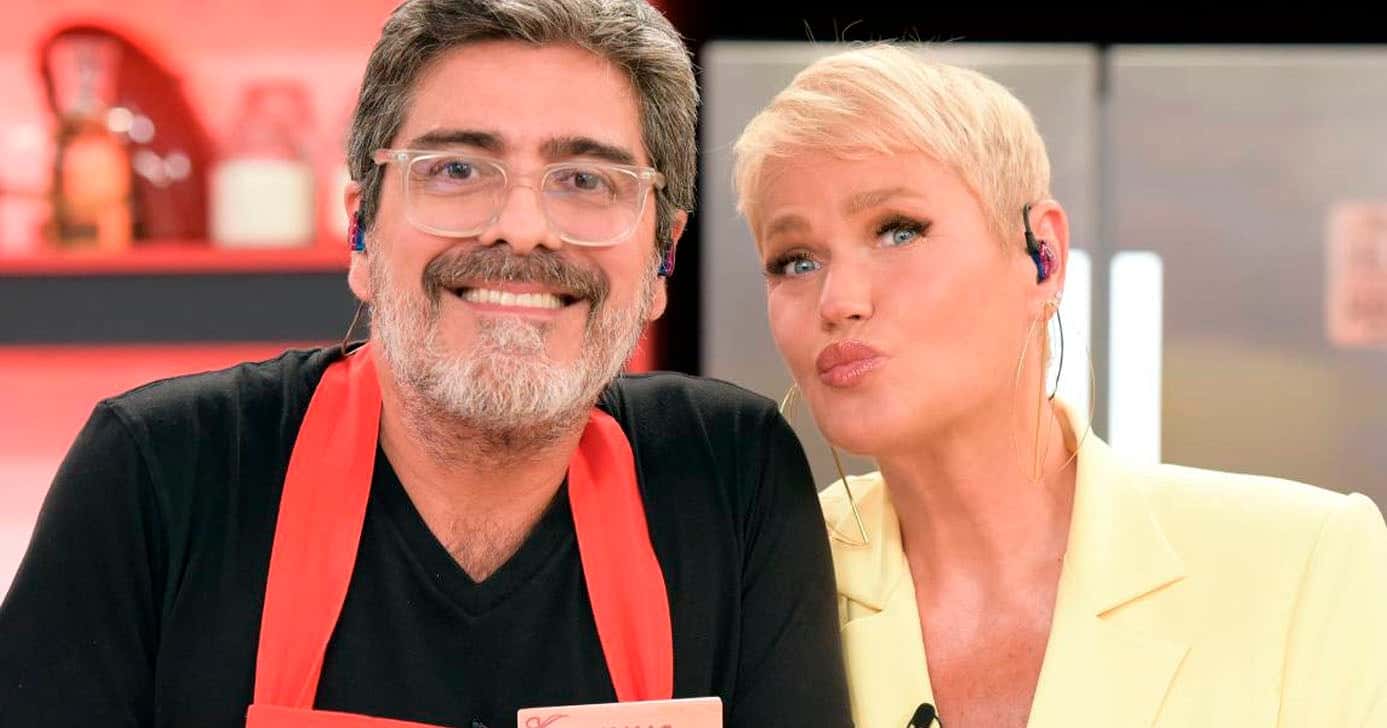 Xuxa Meneghel e Junno Andrade (Foto: Reprodução)