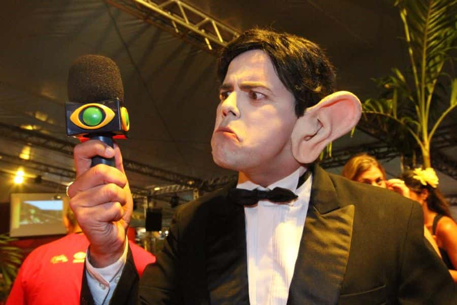 Carioca em um de seus personagens no "Pânico" (Foto reprodução)
