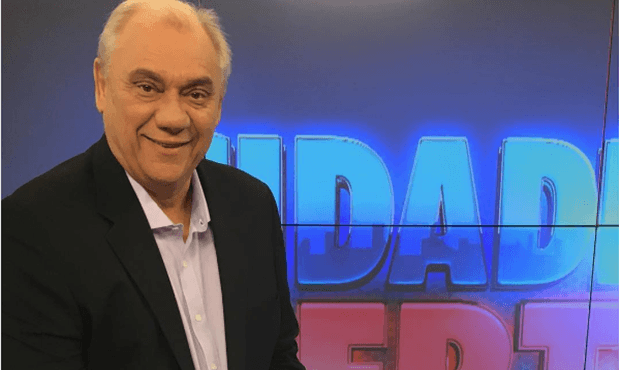 Marcelo Rezende no "Cidade Alerta" (Foto: Reprodução/Instagram)