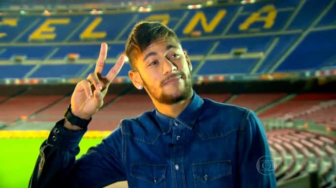 Neymar (Foto: Reprodução/Globo)