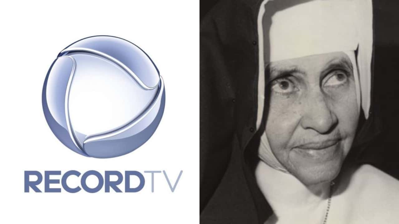 Record e Irmã Dulce (Foto: Divulgação/Montagem TV Foco)