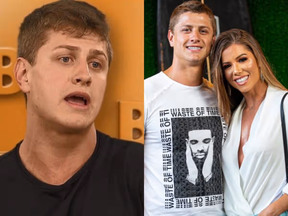 Após polêmicas dentro do BBB20, namorada de Lucas Gallina, Julia Xavier fala pela primeira vez sobre situação do loiro dentro do reality show da Globo (Foto: Reprodução/Montagem TV Foco)