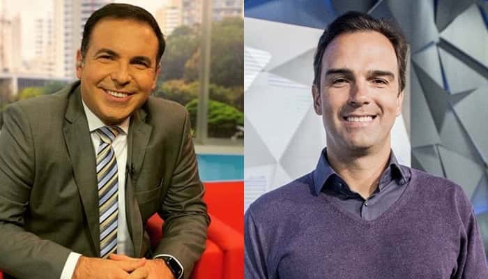 Reinaldo Gottino e Tadeu Schimidt (Foto: Montagem)
