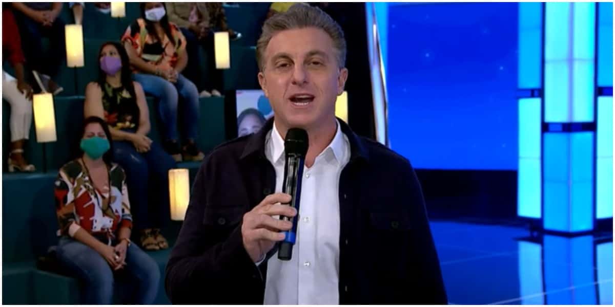 Luciano Huck no "Domingão Com Huck" (Foto: Reprodução/TV Globo)
