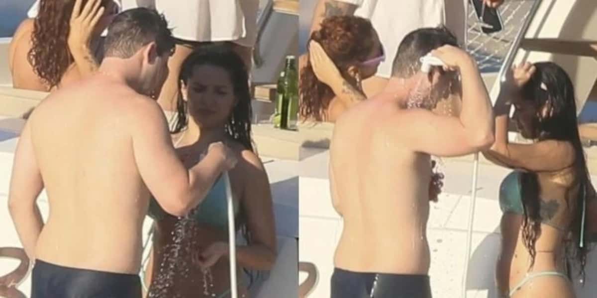 Juliette em flagra com o ex de Anitta (Imagem: Montagem)