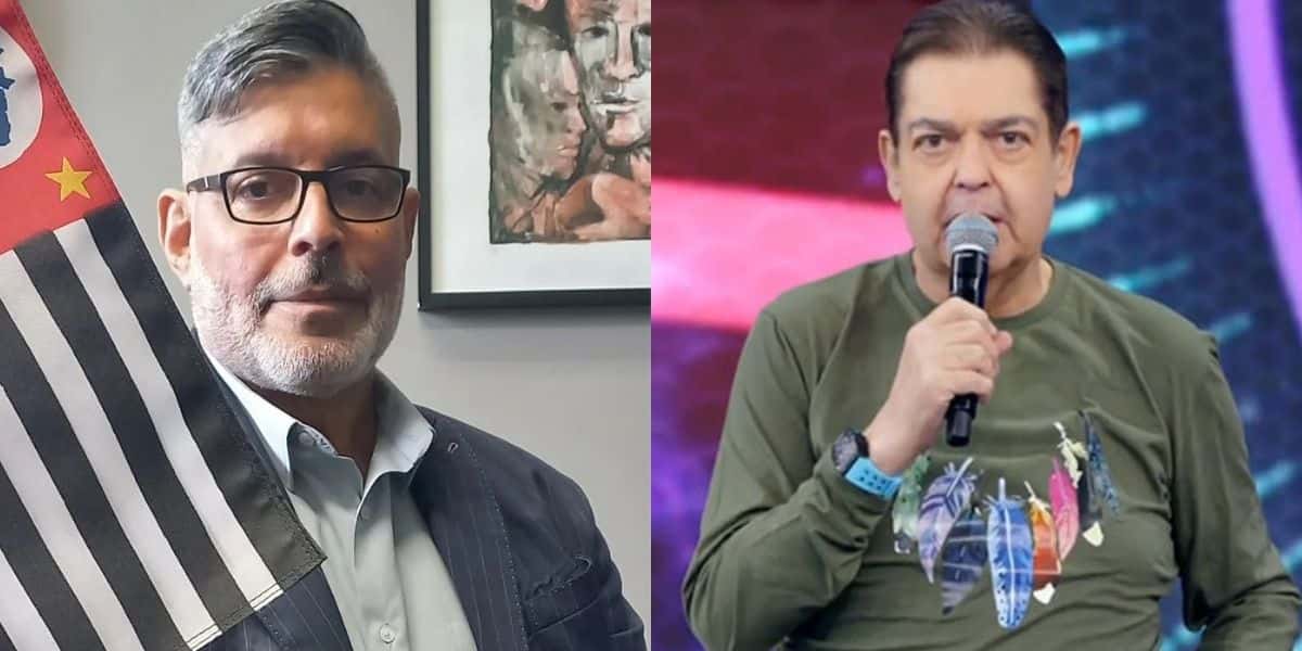 Alexandre Frota e Faustão (Reprodução)