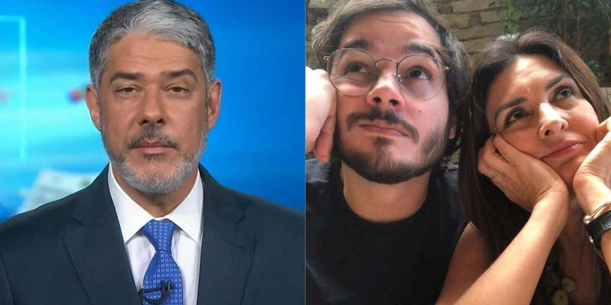 William Bonner, Túlio Gadêlha e Fátima Bernardes (Reprodução)