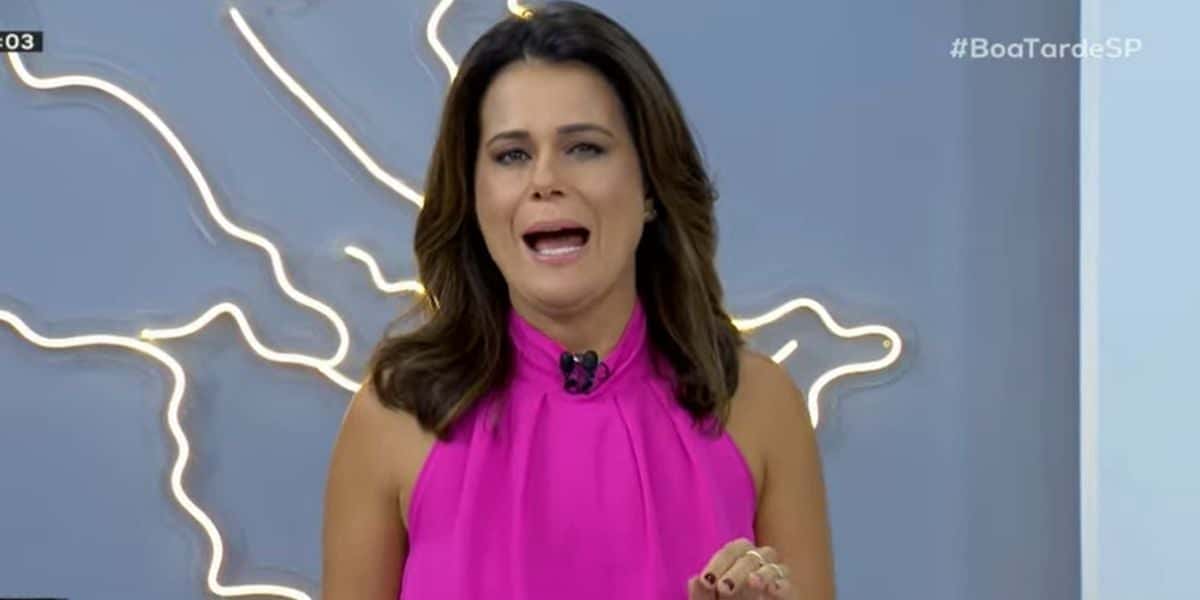 Adriana Araújo no "Boa Tarde São Paulo" (Foto: Reprodução/Band)