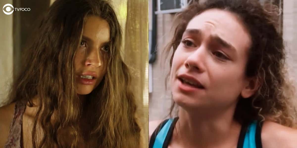 Nayara e Juma brigarão na novela Pantanal (Foto: Montagem/Thais Teles/Reprodução/Globo)