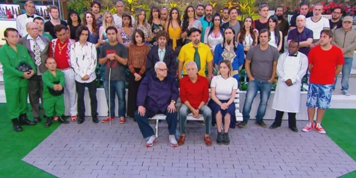 Ator da Praça teve relação com jogador, morreu e herança ainda está em briga (Reprodução: SBT)