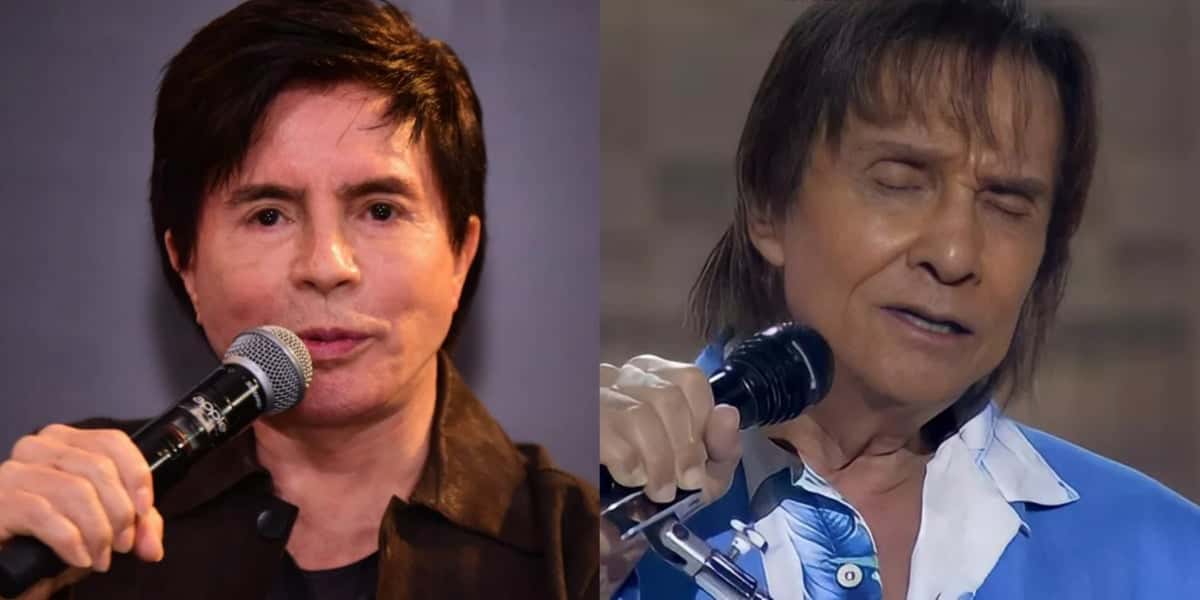 Xororó se inspirou em Roberto Carlos (Foto: Leo Franco/AgNews/Reprodução/TV Globo)