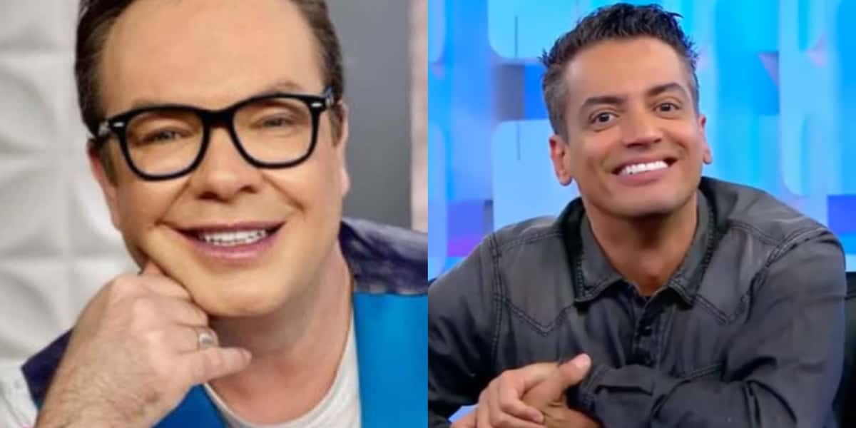 Felipeh Campos rasgou elogios a Leo Dias (Imagem: Montagem/TV Foco)
