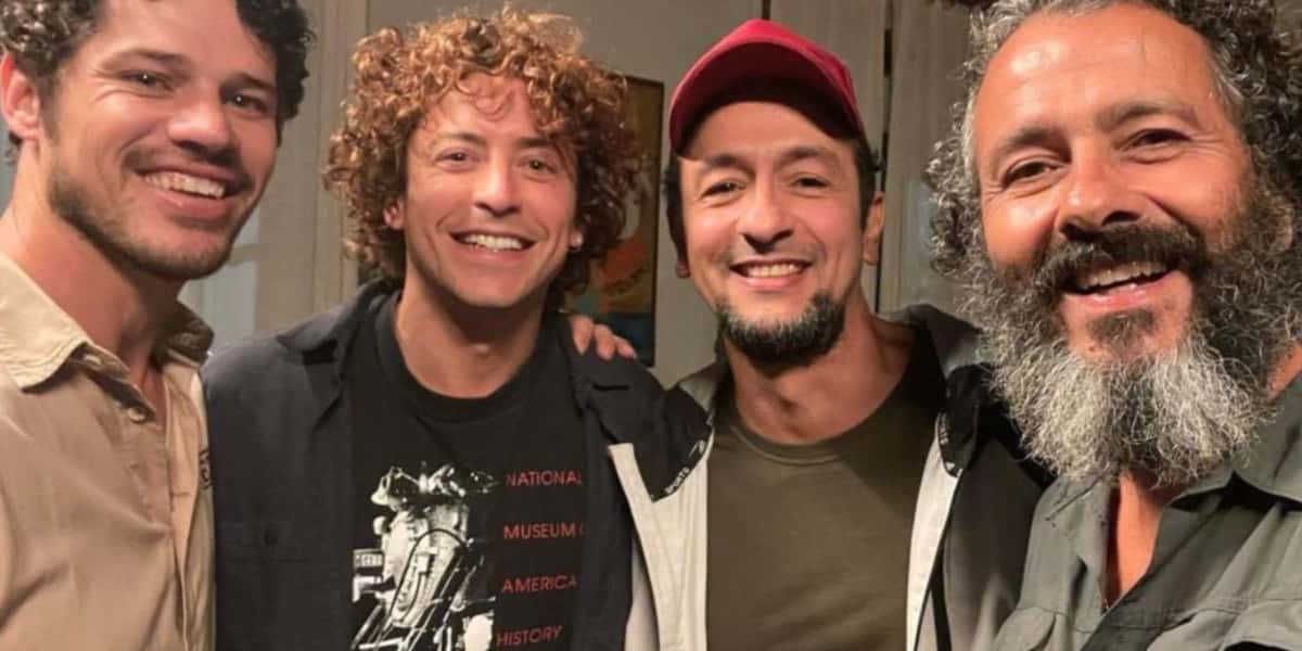 Parte do elenco do remake de Pantanal - Foto: Reprodução/redes sociais)