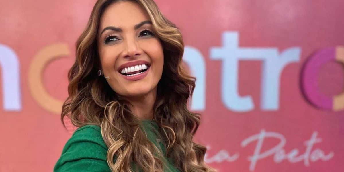 Patrícia Poeta no programa Encontro - Foto Reprodução Globo
