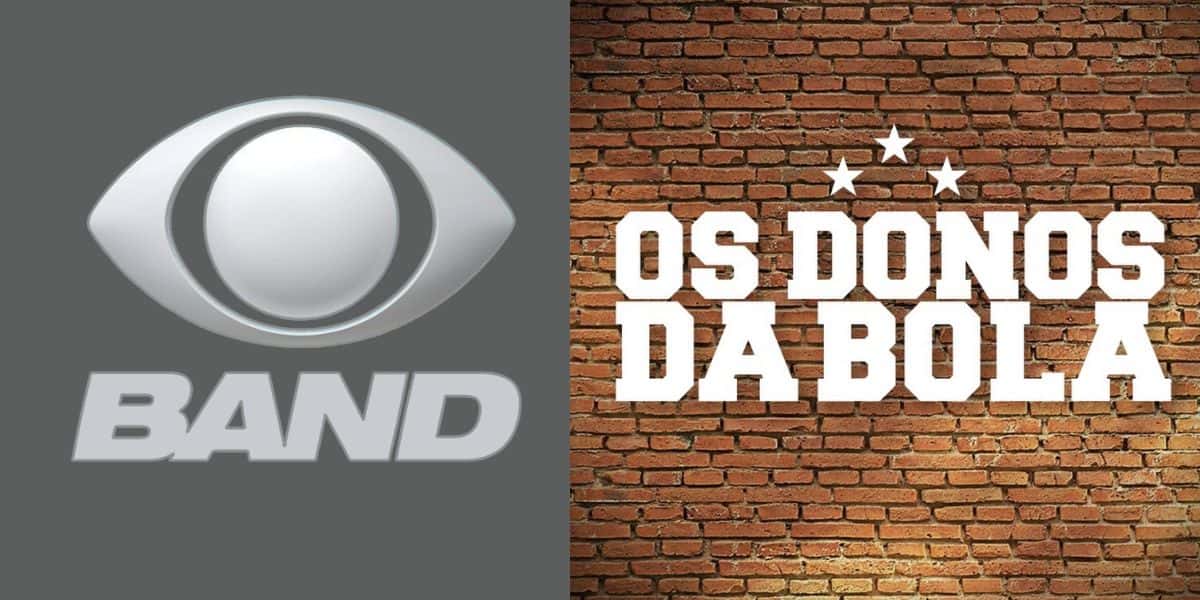 Logo Band e Os Donos da Bola (Fotos: Reproduções / Band)