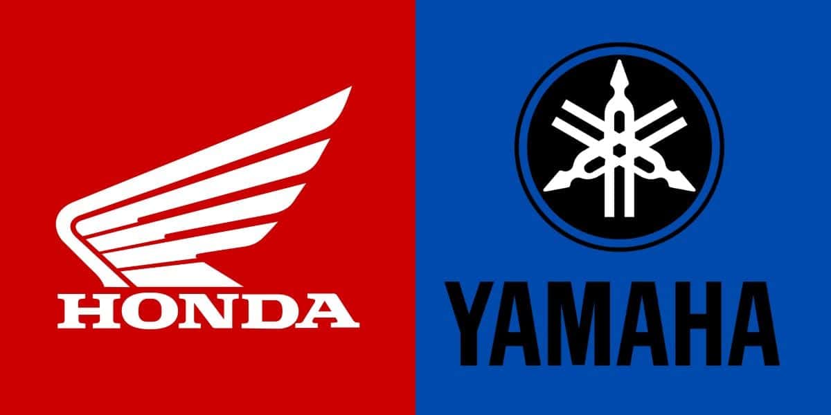 Logotipo da Honda e da Yamaha (Reprodução - Internet)
