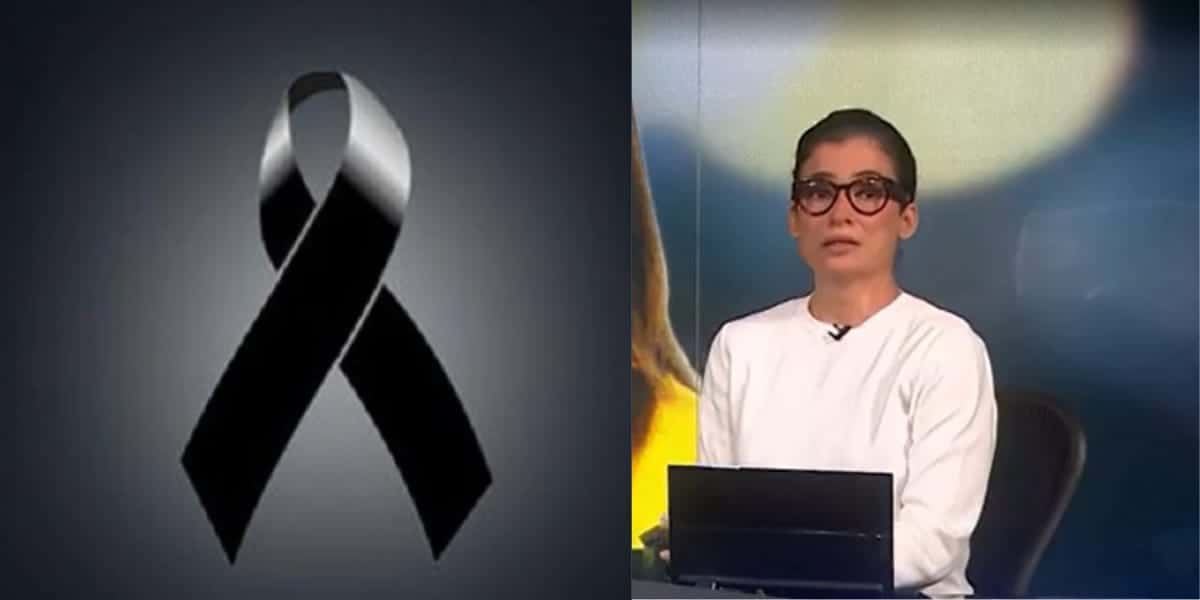 Renata Vasconcellos nos estúdios do Jornal Nacional (Reprodução: Montagem TV Foco)