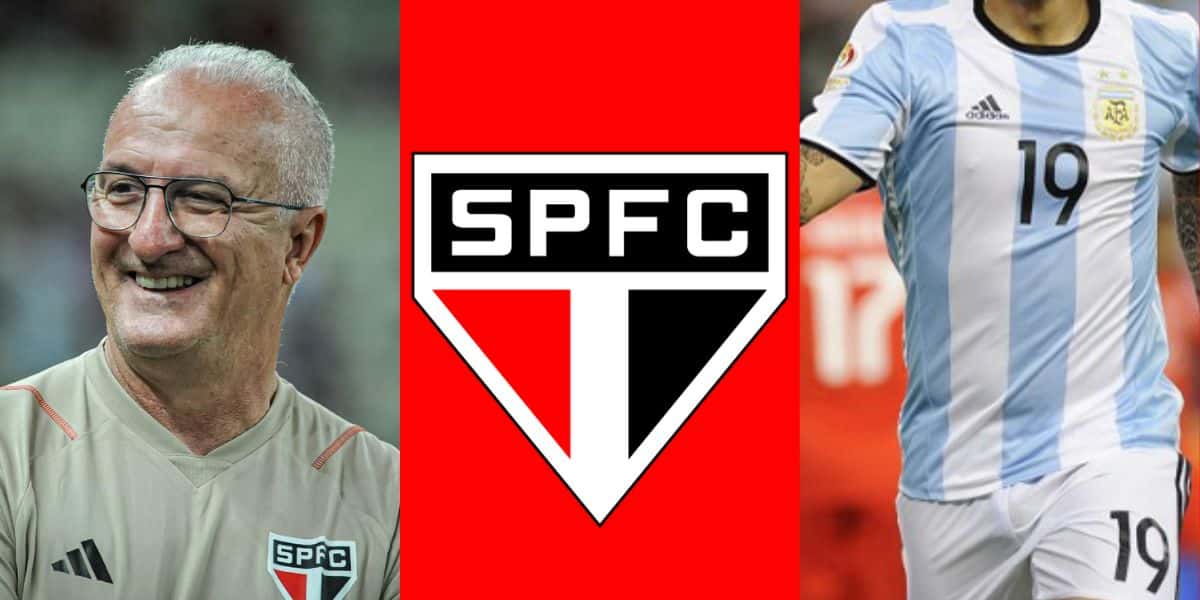 Dorival Júnior, São Paulo e Éver Banega - (Reprodução Internet)