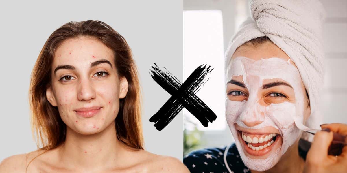 Mulher com rosto sem cuidados e outra com cuidados - Foto Reprodução Internet