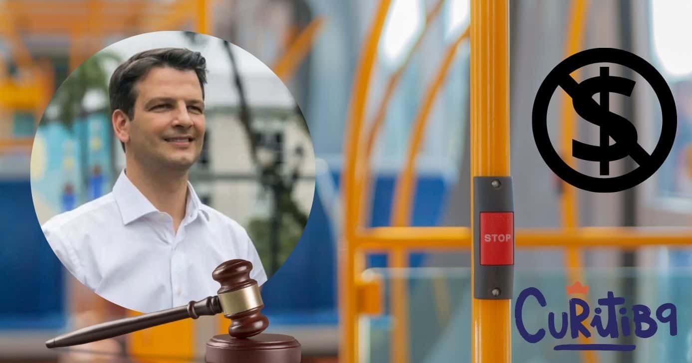 Ônibus, Pimentel, lei e Curitiba (Foto: Reprodução / Canva / Montagem TV Foco)