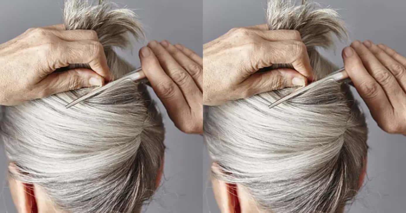 Cabelo branco - (Foto: Internet)