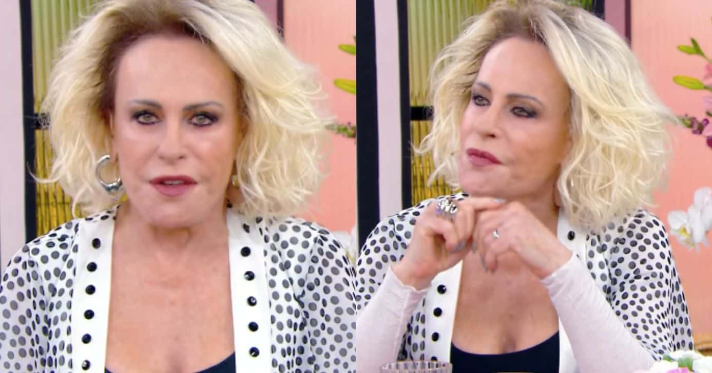 Ana Maria no Mais Você (Fotos: Reproduções / Globo)