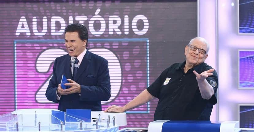 Silvio Santos e Ary Toledo. (Foto: Reprodução / Internet) Silvio Santos e Ary Toledo. (Foto: Reprodução / Internet)