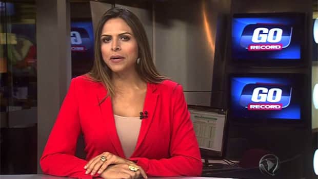 Silvye Alves é uma das principais apresentadoras da Record de Goiânia (foto: reprodução/RecordTV) Silvye Alves é uma das principais apresentadoras da Record de Goiânia (foto: reprodução/RecordTV)