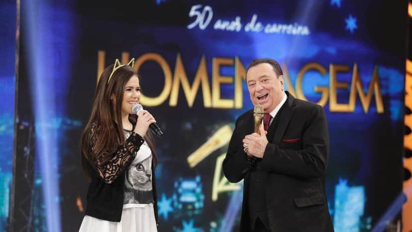 Maisa em participação recente no Programa Raul Gil (Foto: Reprodução) Maisa em participação recente no Programa Raul Gil (Foto: Reprodução)