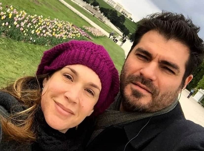Thiago Lacerda ao lado da esposa Thiago Lacerda ao lado da esposa