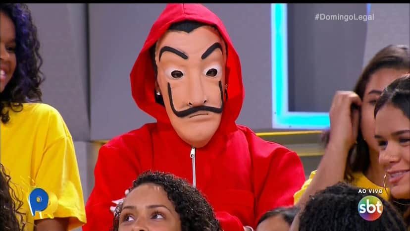 La Casa de Papel no Domingo Legal (Foto: Reprodução)